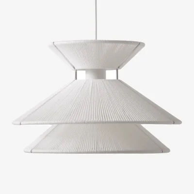 Nordic Nest Frandsen Kiku pendant lamp Ø35.5 cm White