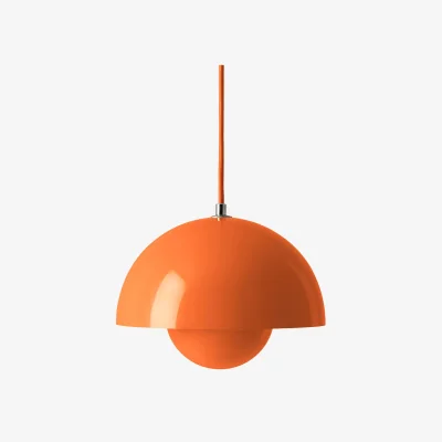 Nordic Nest &Tradition Flowerpot VP1 pendant lamp Zesty orange