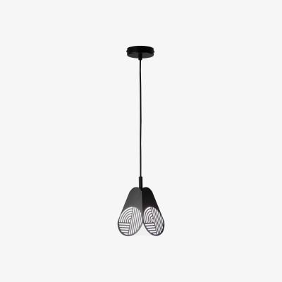 Nordic Nest Oblure Notic pendant Black