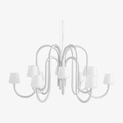 Nordic Nest HAY Apollo 1065 ceiling crown White opal
