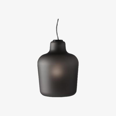 Nordic Nest Say my name pendant Smoked grey matt
