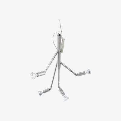 Nordic Nest Kvist lamp small nickel-plated brass