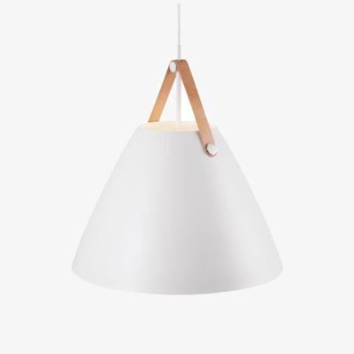 Nordic Nest Design For The People Strap pendant lamp Ø48 cm White