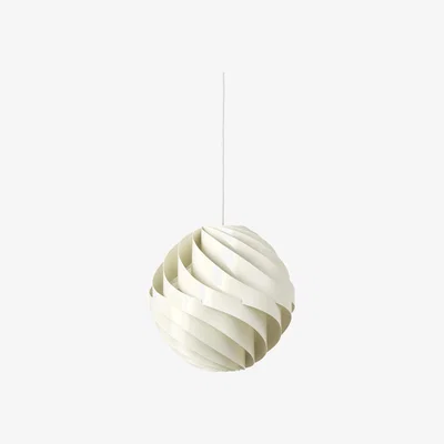 Nordic Nest Gubi Turbo ceiling lamp glossy 36 cm Alabaster white