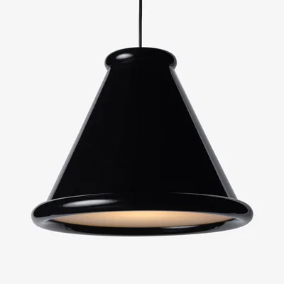 Nordic Nest Belid Belle pendant Ø36 cm Glossy black