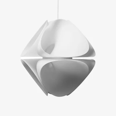 Nordic Nest Frandsen Nova pendant lamp Opal White
