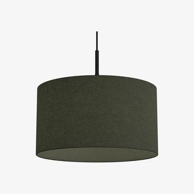 Nordic Nest Belid Soft pendant lamp Ø40 cm Green wool
