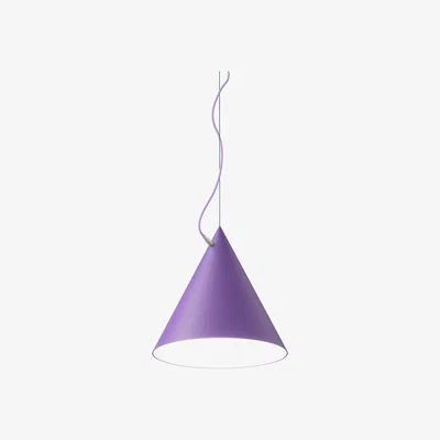 Nordic Nest Noon Castor pendant 40 cm Purple-purple-silver