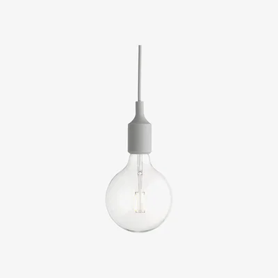 Nordic Nest E 27 pendant lamp light grey