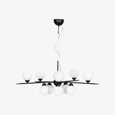 Nordic Nest By Rydéns Punto 10-low ceiling lamp Matte black