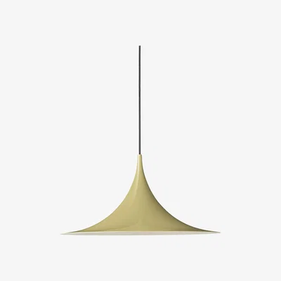 Nordic Nest Gubi Semi ceiling lamp glossy 47 cm Fennel seed