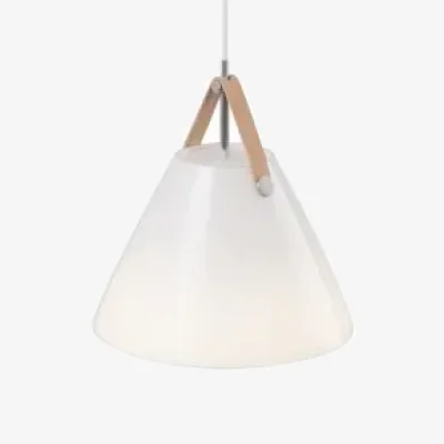 Nordic Nest Design For The People Strap ceiling lamp Ø27 cm White