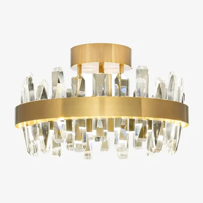 Nordic Nest By Rydéns Triumph ceiling light Ø60 cm Brass-clear Ø50 cm