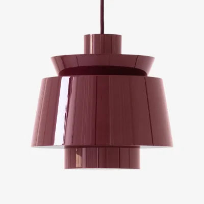 Nordic Nest &Tradition Utzon JU1 pendant Dark burgundy Ø22 cm