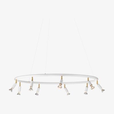 Nordic Nest Örsjö Belysning Star round pendant White lacquered structure