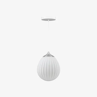 Nordic Nest Umage Around The World pendant mini Brushed steel