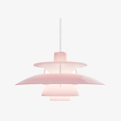 Nordic Nest Louis Poulsen PH 5 pendant Ø32 cm Opal pale rose