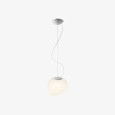 Nordic Nest Foscarini Gregg midi pendant White
