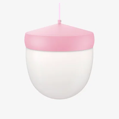 Nordic Nest Noon Pan pendant frosted 30 cm Pink-pink