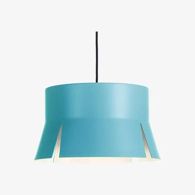 Nordic Nest Bsweden Split 40 pendant lamp Turquoise matte black textile cord
