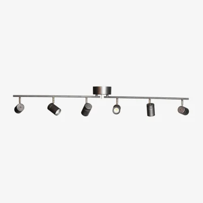 Nordic Nest By Rydéns Correct 6 Ceiling Spotlight 124 cm Steel grey