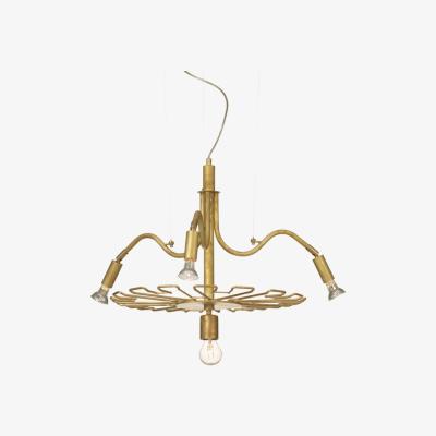 Nordic Nest Örsjö Belysning Karamell ceiling lamp Brass raw