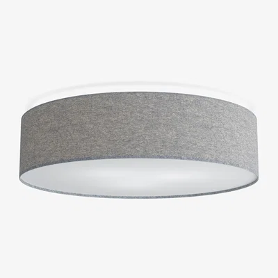 Nordic Nest Belid Soft ceiling lamp Ø60 cm grey wool