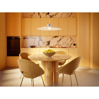 Nordic Nest Sound pendant lamp large Matte white