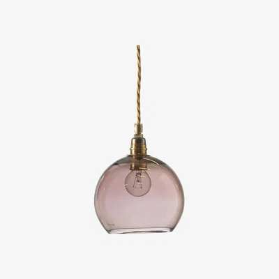 Nordic Nest Rowan pendant lamp S, Ø 15 cm obsidian