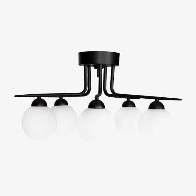 Nordic Nest By Rydéns Punto 5-low ceiling light Matte black
