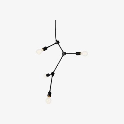 Nordic Nest Franklin chandelier black
