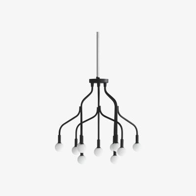Nordic Nest Normann Copenhagen Vekst Ceiling Lamp Small Black