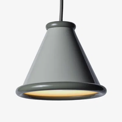 Nordic Nest Belid Belle pendant Ø15 cm Pepple grey-moss grey