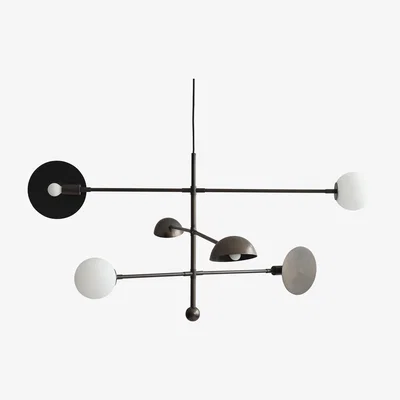 Nordic Nest 101 Copenhagen Sahn chandelier 58x125 cm Bronze