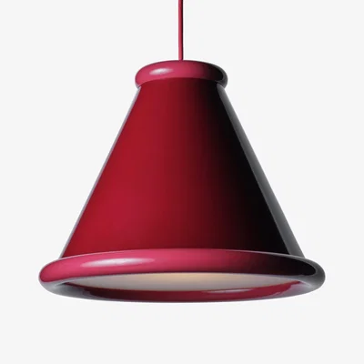 Nordic Nest Belid Belle pendant Ø36 cm Wine red-red violet