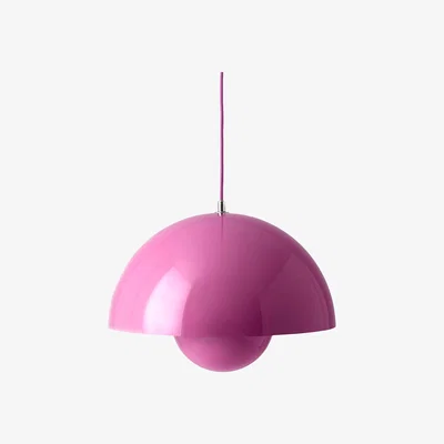 Nordic Nest &Tradition Flowerpot pendant lamp VP7 Tangy pink