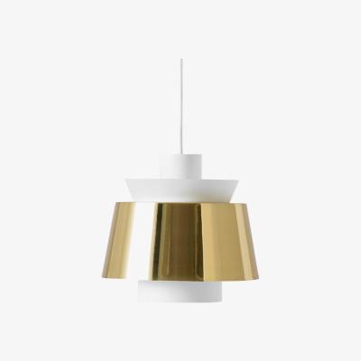 Nordic Nest Utzon pendant brass & matte white