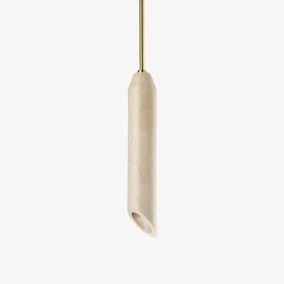 Nordic Nest Design By Us Marble Art pendant Ø5x55 cm marble Sand