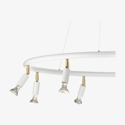 Nordic Nest Star 9 round lamp white lacquered