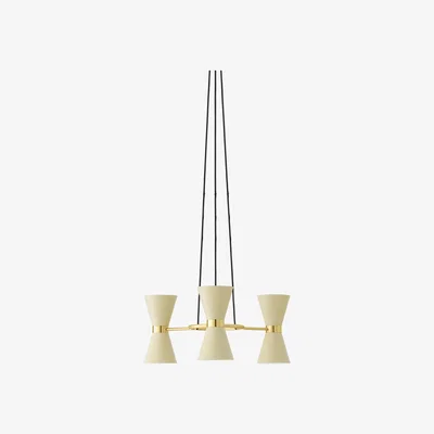 Nordic Nest Audo Copenhagen Collector chandelier 3 Crème