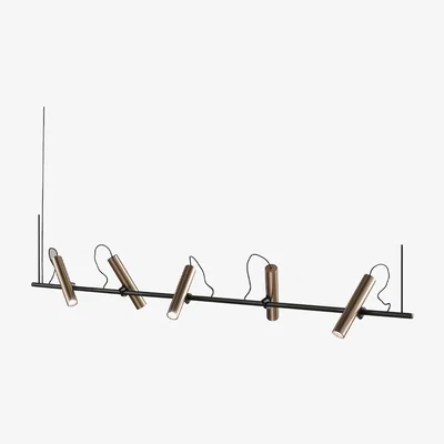 Nordic Nest Light-Point Spirit pendant lamp Black/rose gold s2000
