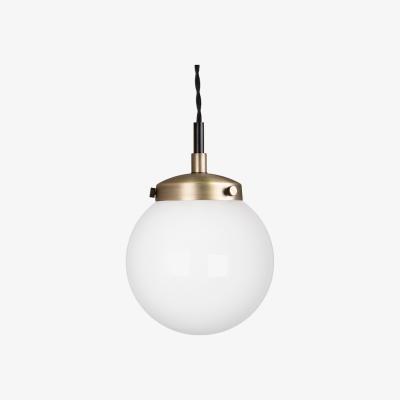 Nordic Nest Globen Lighting Alley pendant lamp mini Antique brass/white