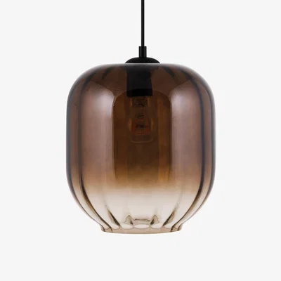 Nordic Nest Globen Lighting Haze pendant Ø25 cm Brown