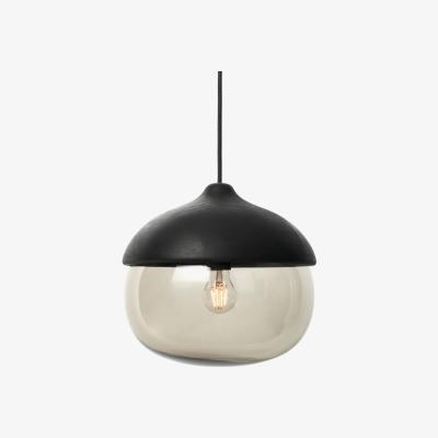 Nordic Nest Mater Terho pendant lamp smoke large black