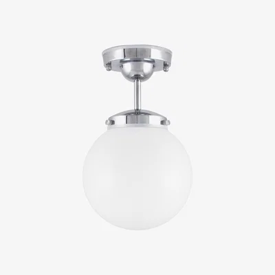 Nordic Nest Globen Lighting Alley ceiling lamp IP44 Chrome