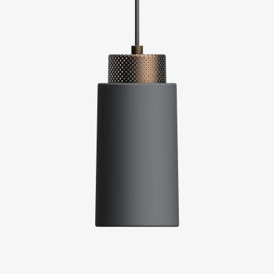 Nordic Nest Edge pendant lamp small Graphite-bronze