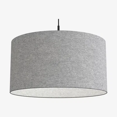 Nordic Nest Belid Soft pendant lamp Ø57 cm grey wool