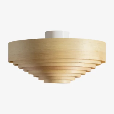 Nordic Nest Vaarnii 1005 Hans Ceiling Light plafond Matte oil-waxed pine Ø42 cm