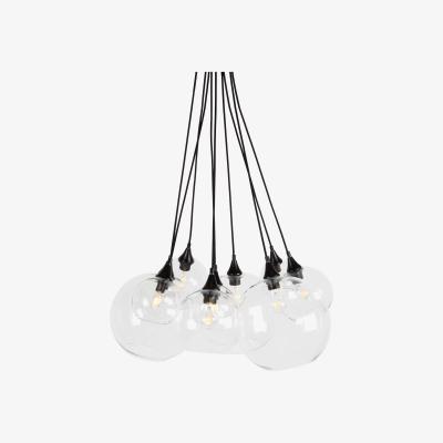 Nordic Nest Pallas ceiling lamp clear-black