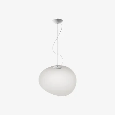 Nordic Nest Foscarini Gregg grande pendant White